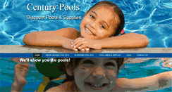 Desktop Screenshot of centurypools.net